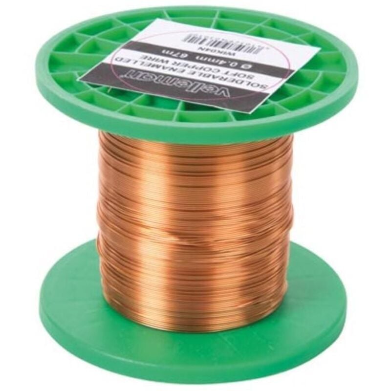 foto del prodotto filo avvolgimento 0,4mm 67m 9 ohm