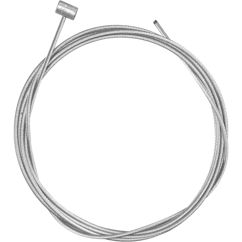 foto del prodotto filo cavo acceleratore freno frizione 2.5mm x 2.5m testa 9x10mm tosaerba trattore tagliaerba trattorino acciao