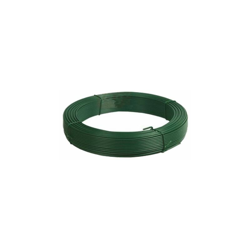 foto del prodotto filo corda ferro plastificato per legatura rete recinzioni mm 3,6 x mt 100 22363
