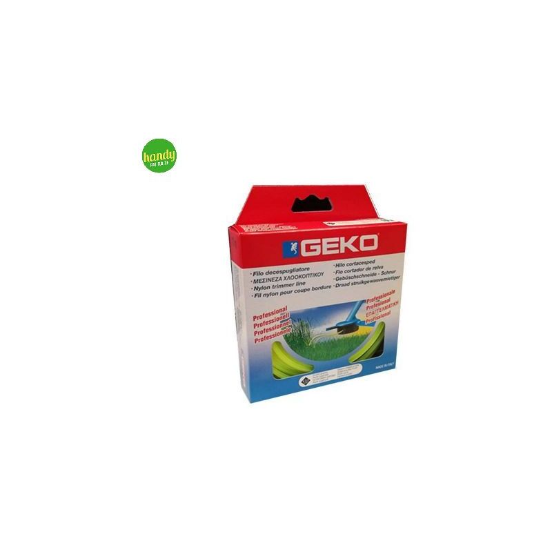 foto del prodotto filo decespugliatore geko nylon tondo 3,3mm 50mt