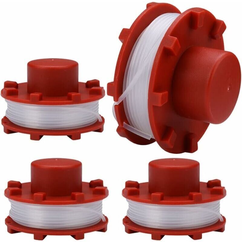 foto del prodotto filo di bobina 3 pezzi per einhell ge ct 36 30 li e solo agillo 36 255 bl agillo 18 200 3405096, pezzi di ricambio per tosaerba