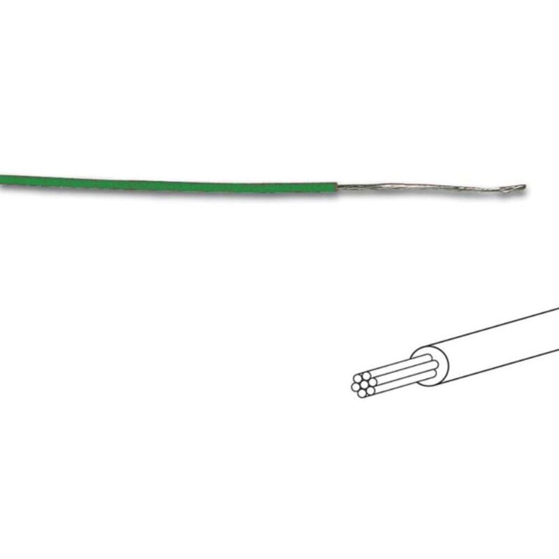 foto del prodotto filo di collegamento 1.4 mm 0.2 mm multipolare verde