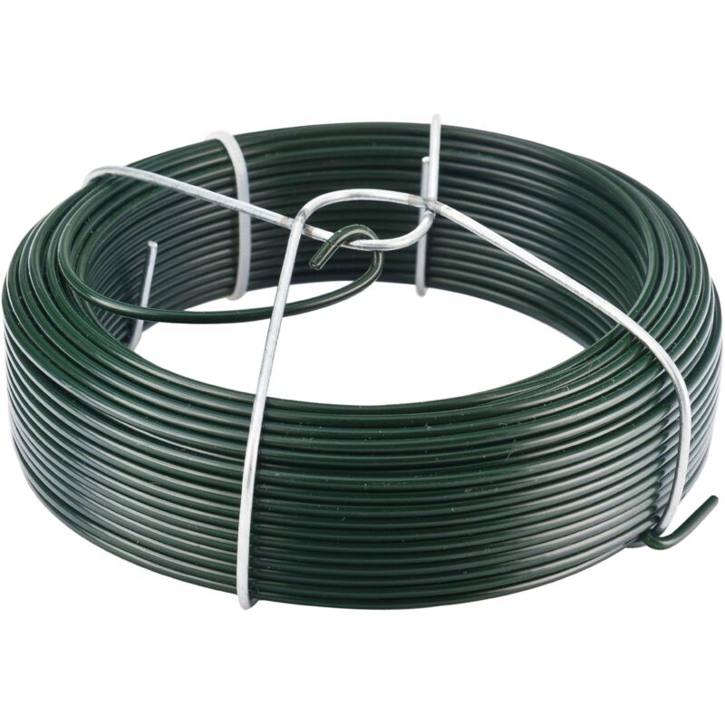 foto del prodotto filo di ferro plastificato 30m