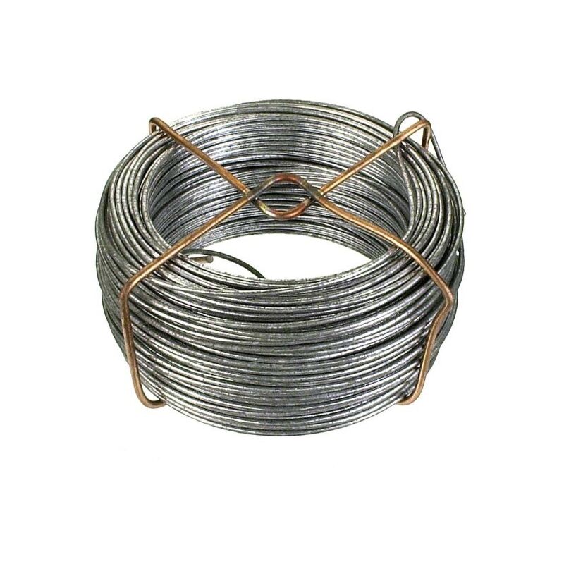 foto del prodotto filo di ferro zincato matassina da mm 1,2x50 masidef