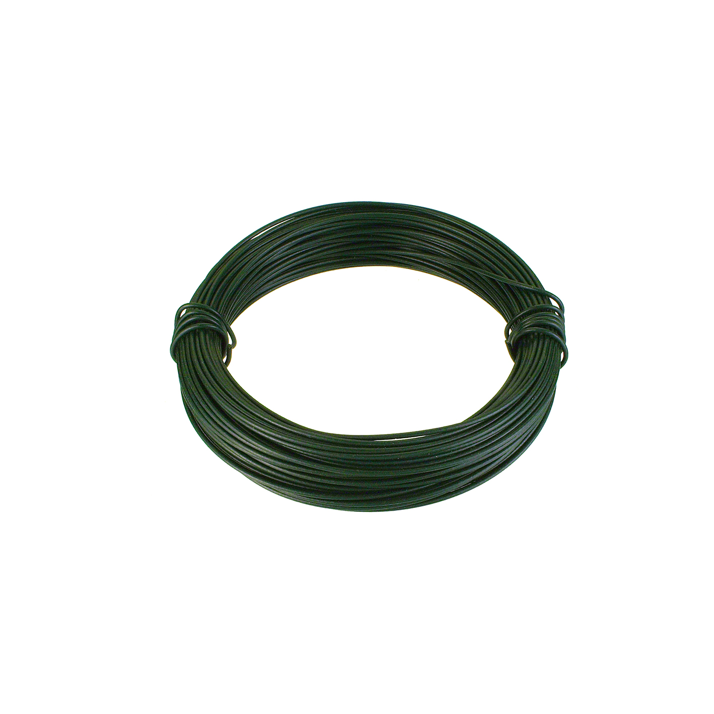 foto del prodotto filo di ferro zincato rivestito pvc verde 3,0 mm. 100 mt.