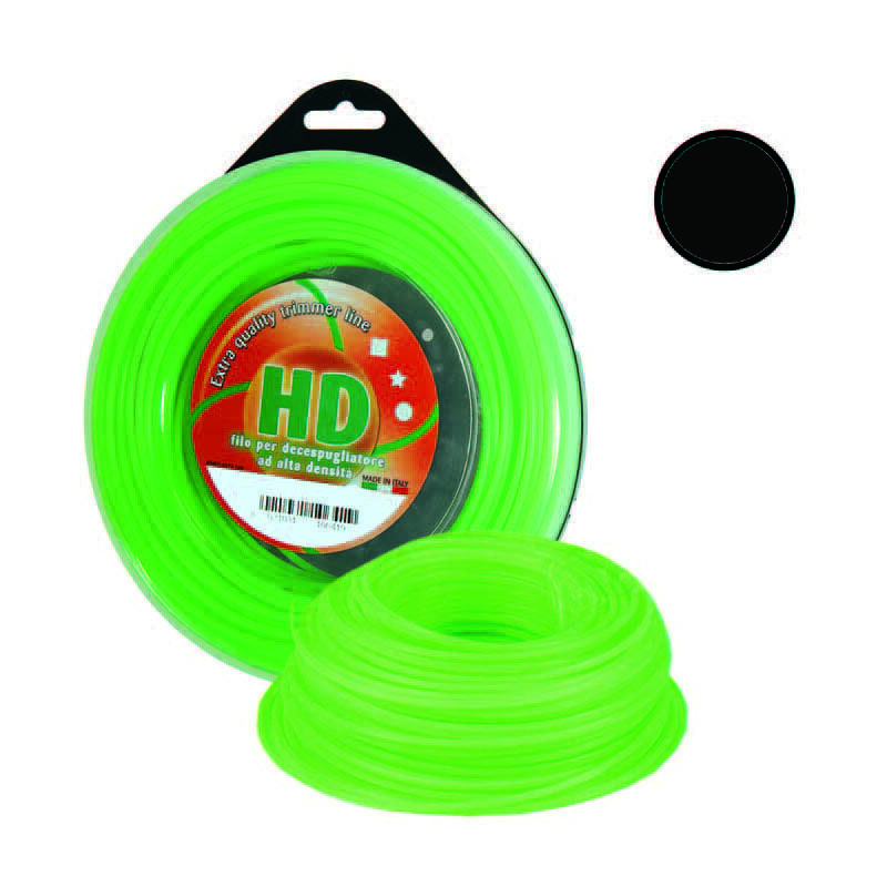 foto del prodotto filo di nylon tondo professionale per decespugliatore mm.4 in matassa mt.127