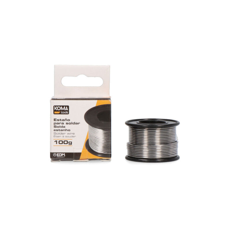 foto del prodotto filo di stagno da saldatura edm aa230b 1 mm 100 g bobina