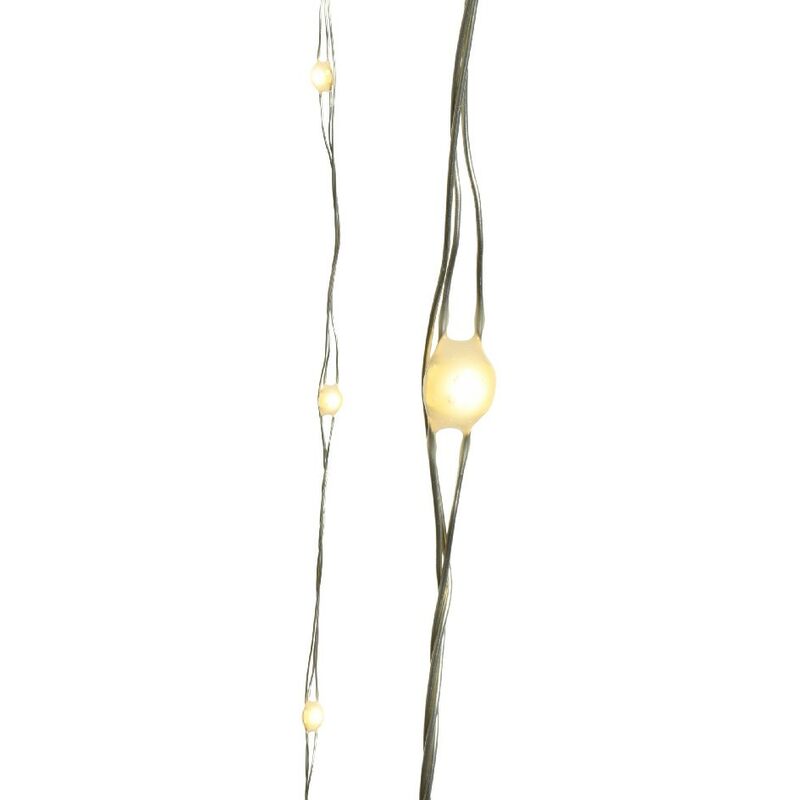 foto del prodotto filo di stelline a led 495 cm 10 led luce calda