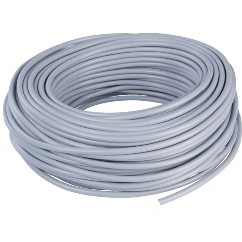 foto del prodotto filo elettrico flessibile auto 1,5 mm grigio 10 m 