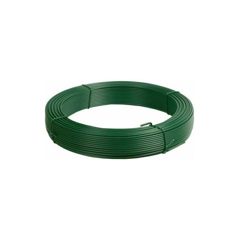 foto del prodotto filo ferro plasticato per tensione rete papillon mm 2.8 x mt 100 35813 