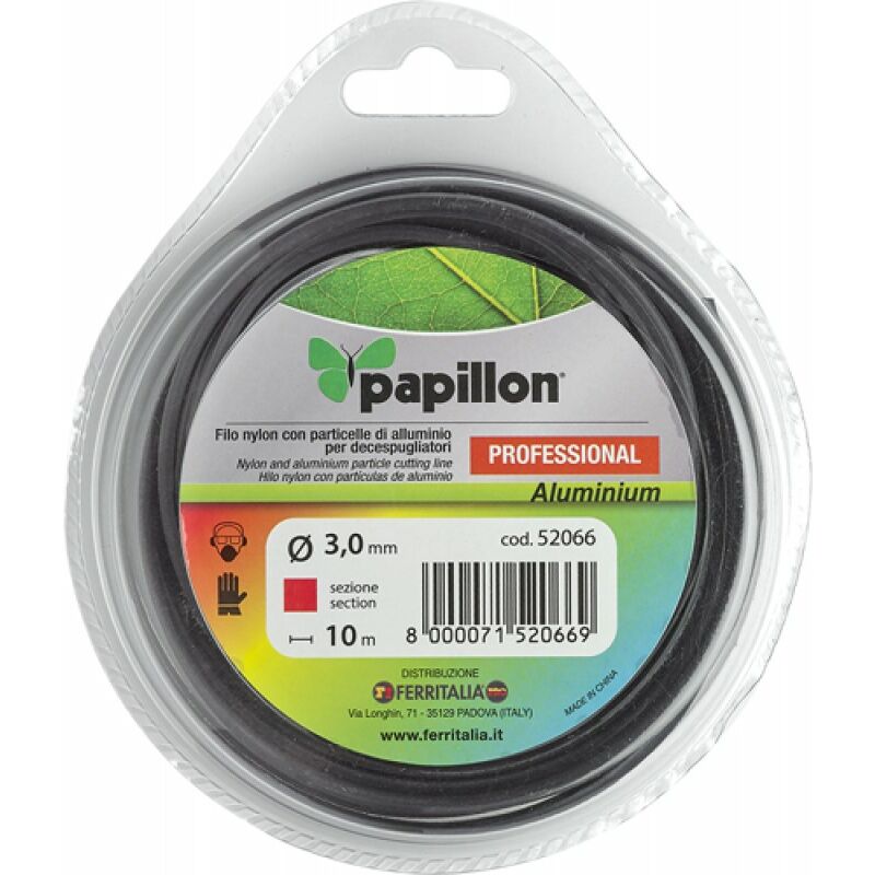 foto del prodotto filo nylon allum. decesp. papillon quadro prof.3,5mmx 10mt cf. blister