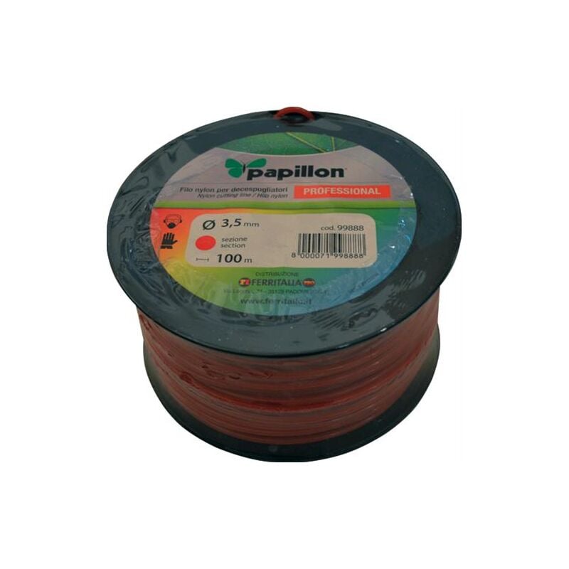 foto del prodotto filo nylon decesp. papillon tondo prof.3,5mmx100mt cf. rocchetta