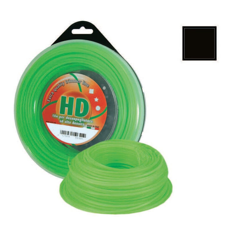 foto del prodotto filo nylon quadro professionale per decespugliatore mm.3,3 in matassa mt.145