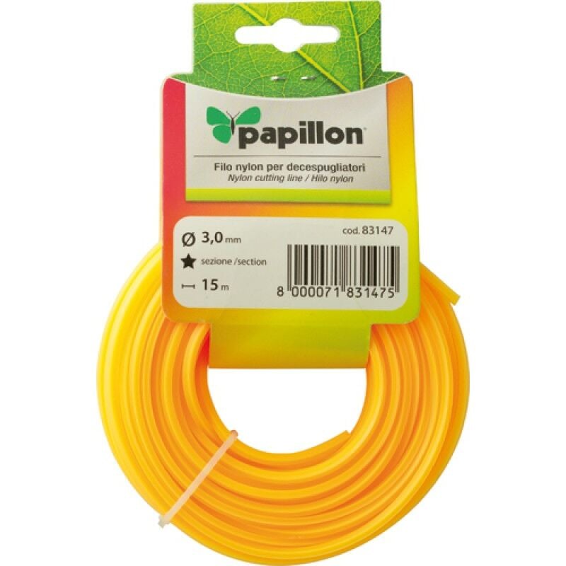 foto del prodotto filo nylon stella 3,0 mm. dispenser 50 m