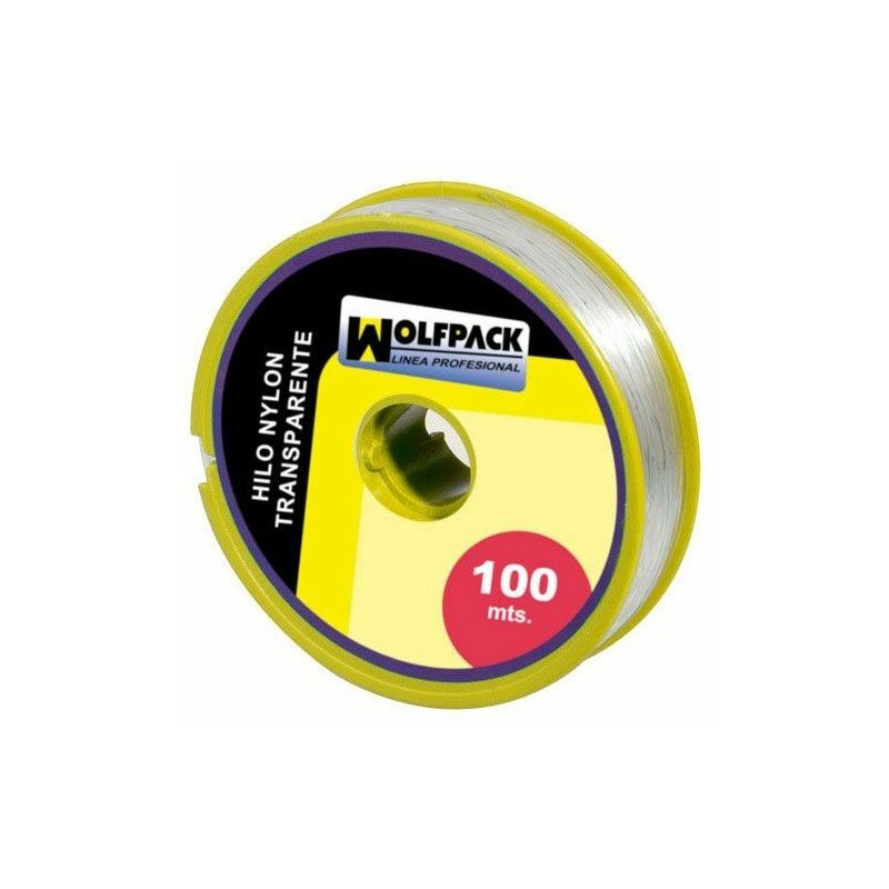 foto del prodotto filo nylon trasparente 0,5 mm. rotolare 100 m.