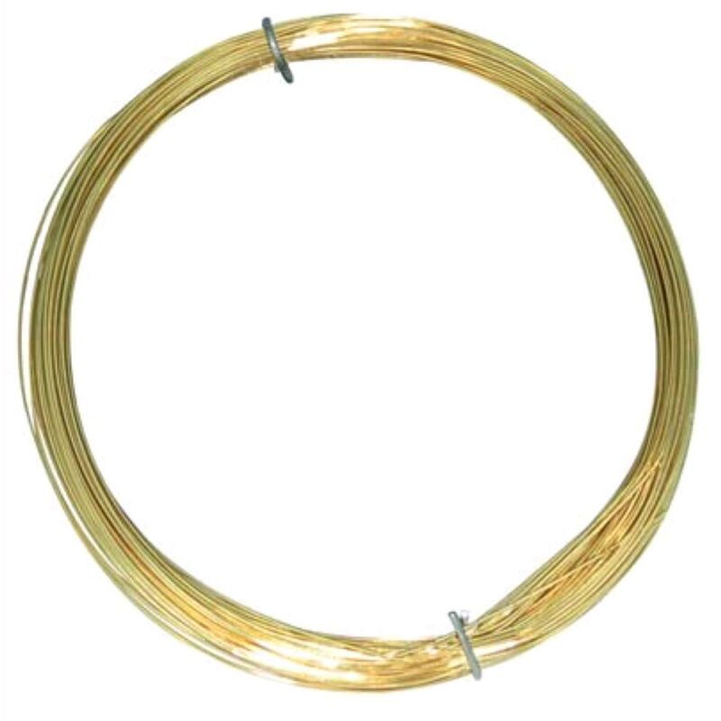foto del prodotto filo ottone matassina mm 0,8 lunghezza mt 12 ca cf. 5 pz