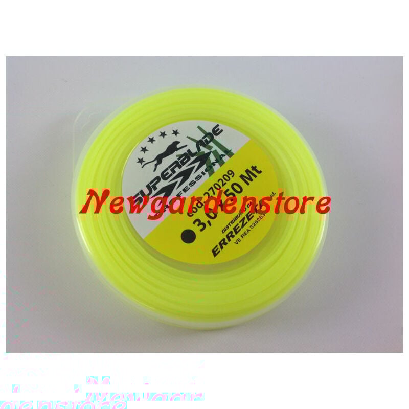 foto del prodotto filo per decespugliatore giallo 270209 diametro tondo 3,0mm 50 metri