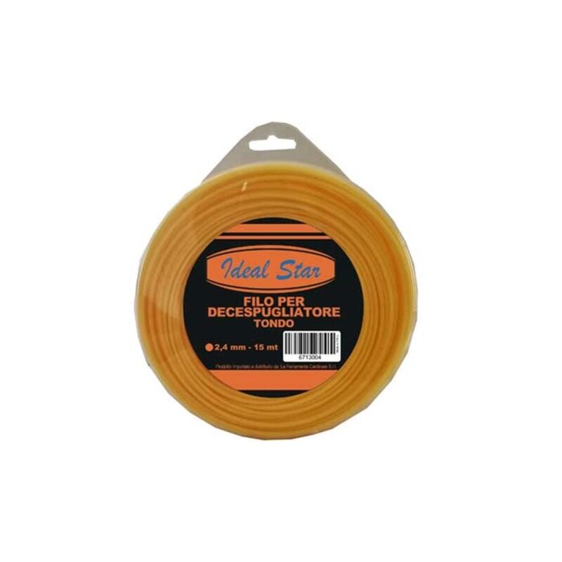 foto del prodotto filo per decespugliatore tondo ideal star mm 3,0x15 mt