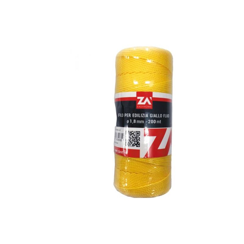 foto del prodotto filo per edilizia 1,8 mm cf 200 m giallo