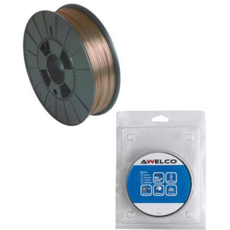 foto del prodotto filo per saldatura mig 0,8mm acciaio awelco 92915