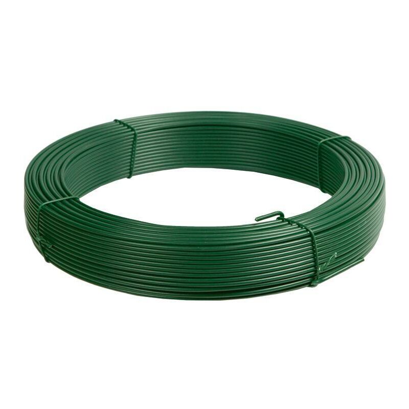 foto del prodotto filo plasticato papillon mm 3,1 verde ca 625mt 