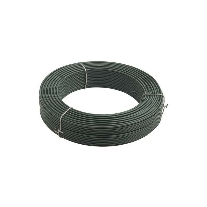 foto del prodotto filo plasticato papillon mt.100 mm 3,3 verde