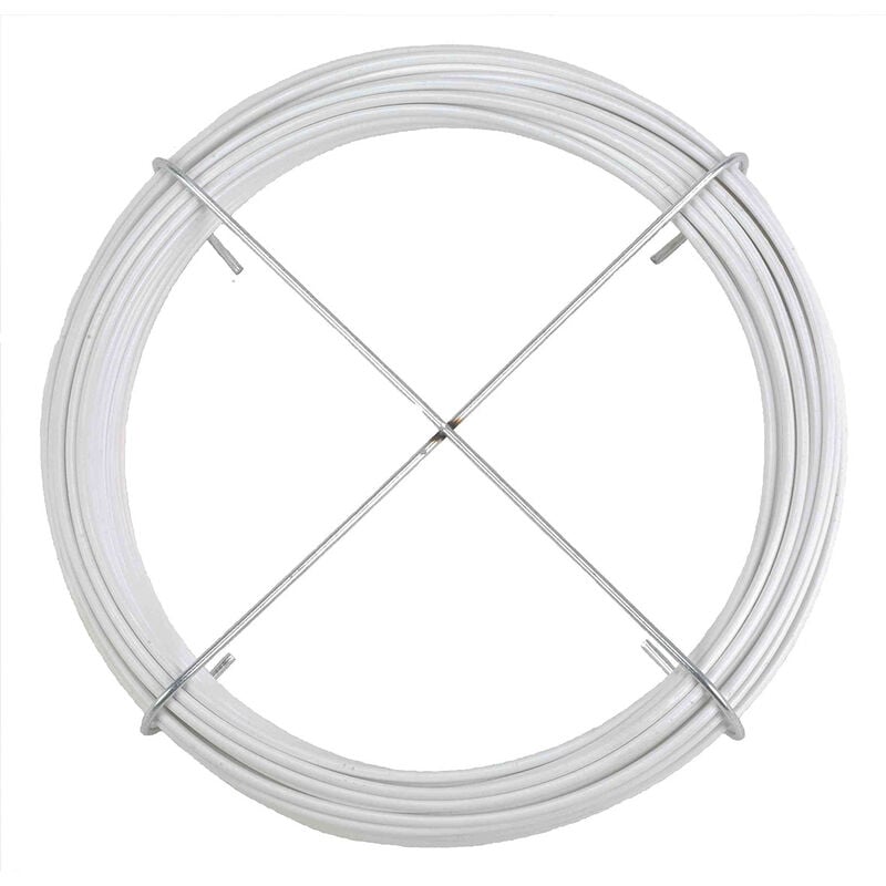 foto del prodotto filo plasticato stendib.mt.20 mm.2,7 bianco