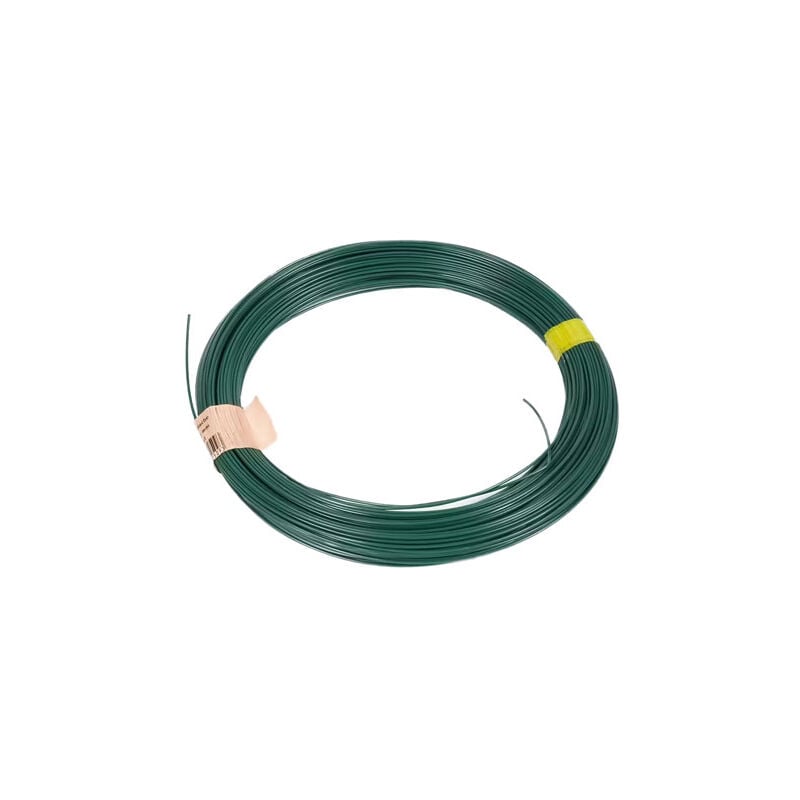 foto del prodotto filo plasticato verde a peso mm 2,6
