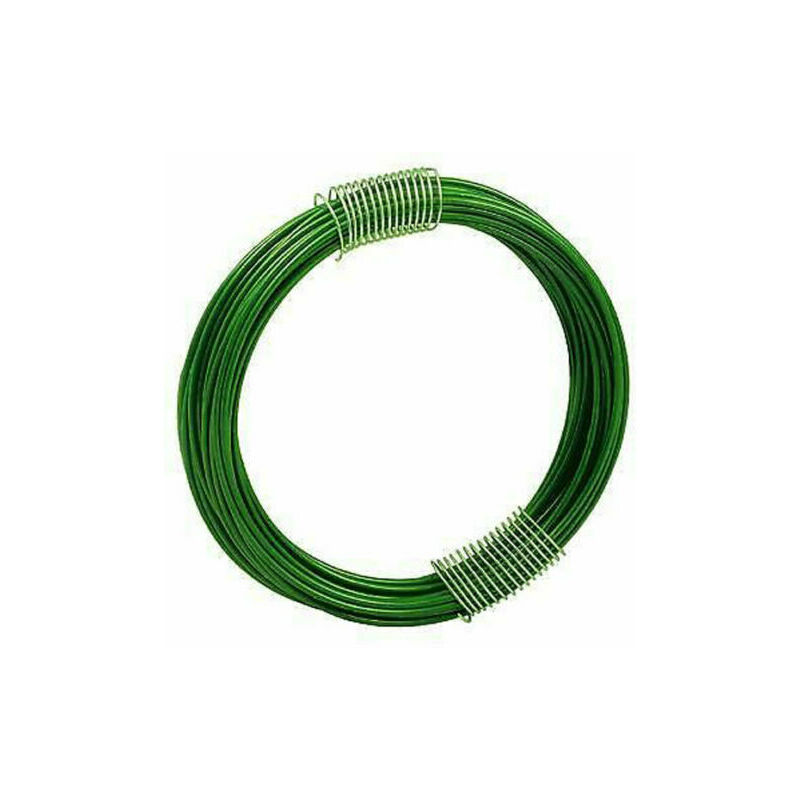 foto del prodotto filo plasticato verde in matassina misura n. 10 1,5 mm lunghezza 12 mt maurer