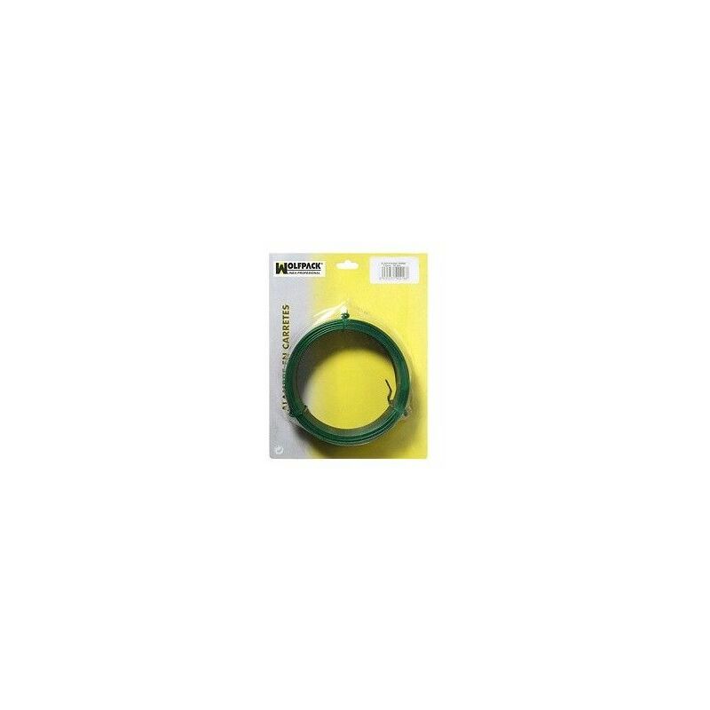 foto del prodotto filo plastificato 1,2 mm. verde rotolo 50 metri 