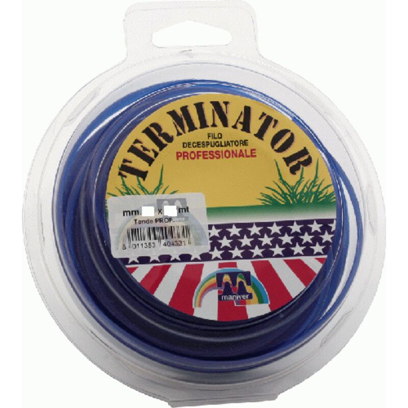 foto del prodotto filo professionale per decespugliatore in nylon tondo da mm 3 lun mt 60