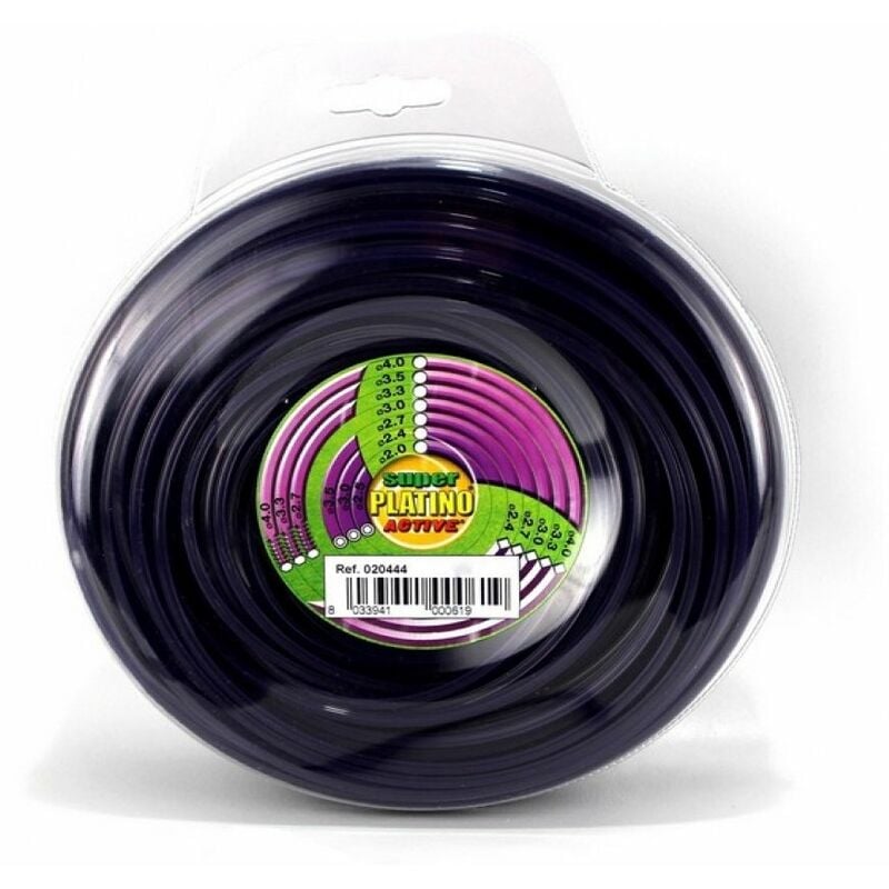 foto del prodotto filo quadrato per decespugliatore platino mm. 3,0x15 mt.