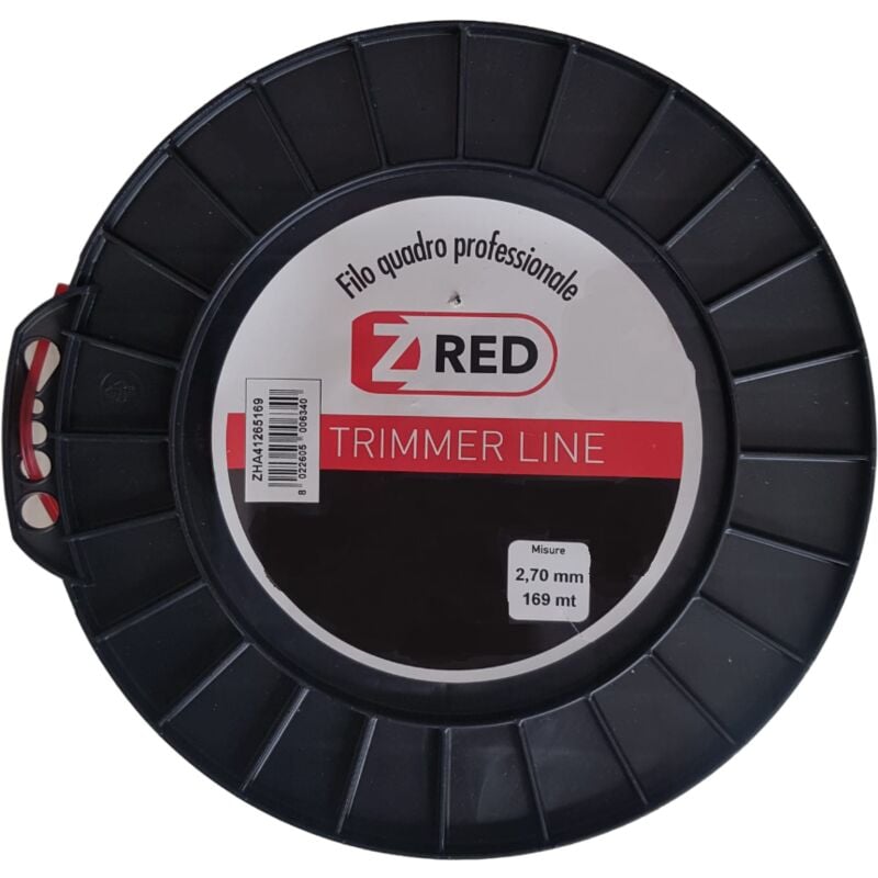foto del prodotto filo quadro per decespugliatore diametro filo 2,70 mm bobina da 169 m