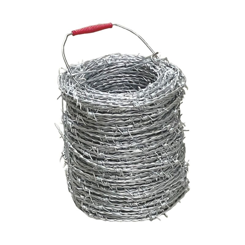 foto del prodotto filo spinato acciaio zincato 100 metri 1,7 mm per recinzione rete