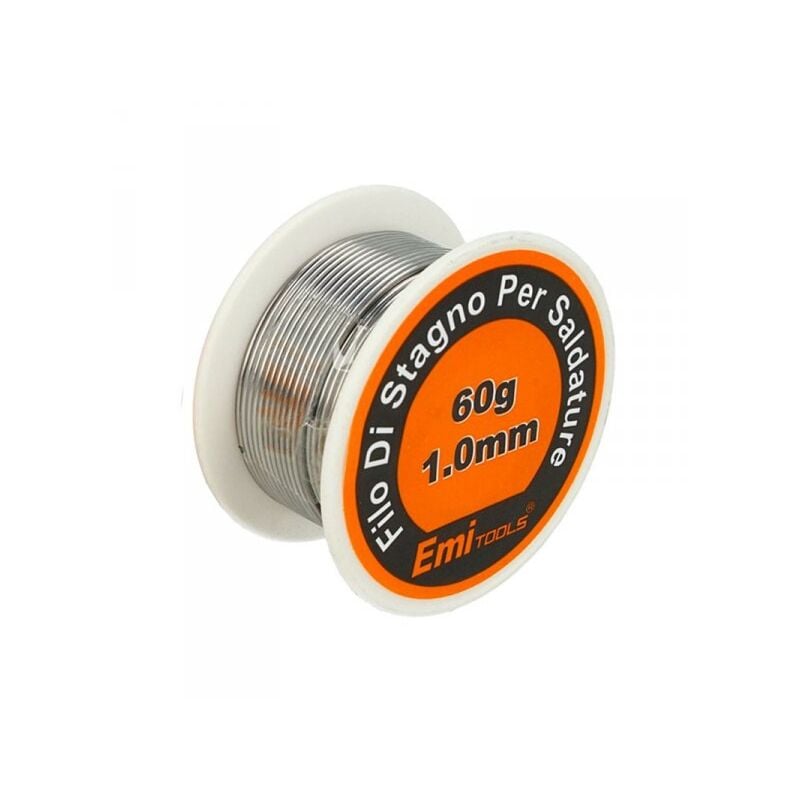 foto del prodotto filo stagno 1mm per saldature 60g