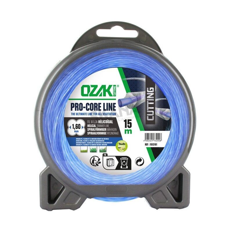 foto del prodotto filo tagliabordi twistato 1,6mm rif 1512101 compatibile ozaki
