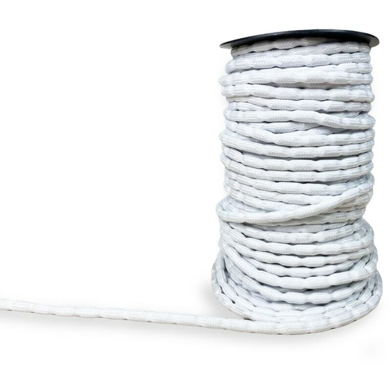 foto del prodotto filo treccia piombo peso zavorra per tende e tessuti tendaggi a metro made in italy