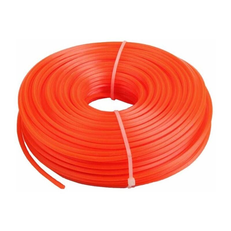 foto del prodotto filo universale per decespugliatore, filo in nylon da 3,0 mm, filo in nylon per decespugliatore ad alta resistenza per tosaerba con testina a urto,