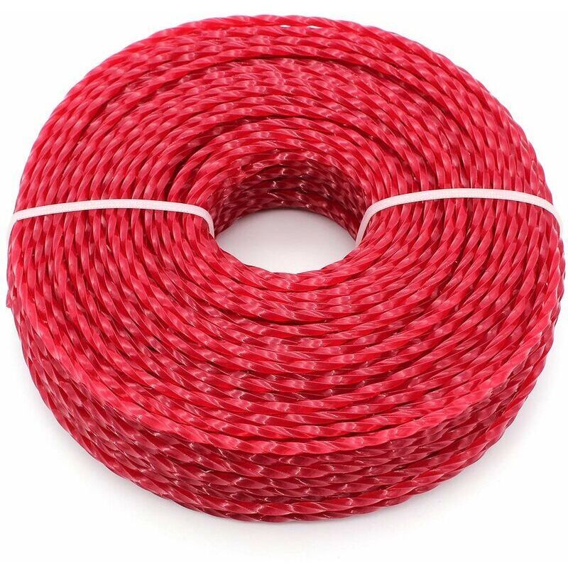foto del prodotto filo universale per decespugliatore, filo in nylon da 3,0 mm, filo in nylon per decespugliatore resistente per tosaerba da giardinaggio bump head