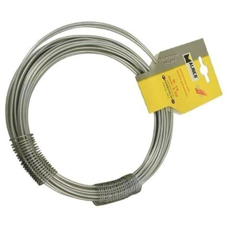 foto del prodotto filo zincato in matassina misura n. 12 mt 1,8 mm lunghezza 12 mt maurer