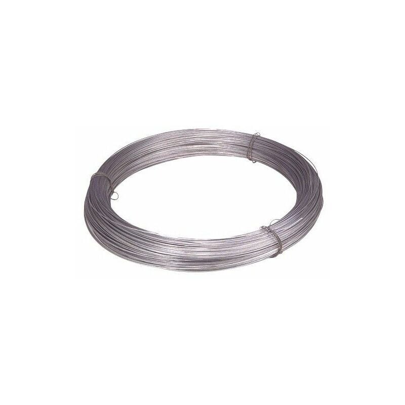 foto del prodotto filo zincato rotolo 5 kg. n. 15 2,4 mm.