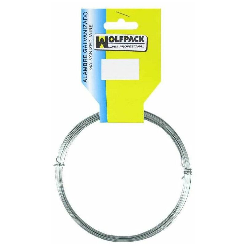 foto del prodotto filo zincato rotolo 50 grammi n 12 1.8 mm.