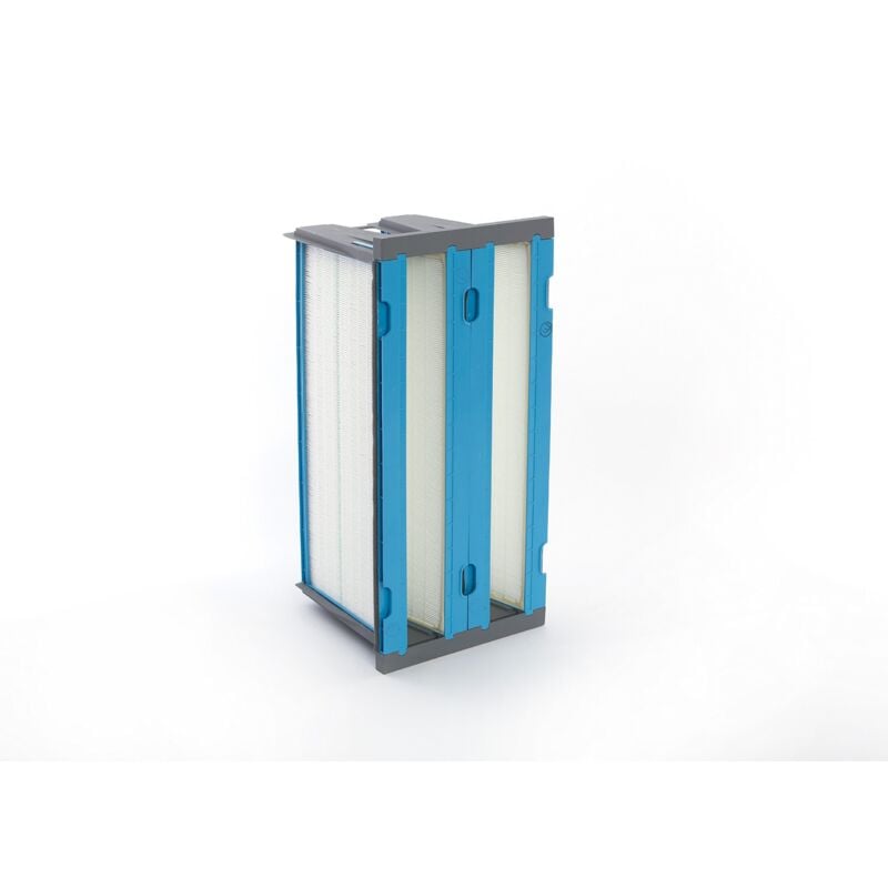 foto del prodotto filter technology bacticell filtro a tasca rigida f7 eco, 1 2 size, assemblato blu bianco - gvs