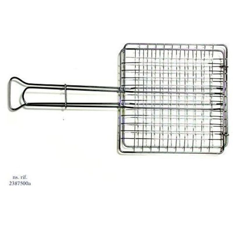 foto del prodotto filtex graticola doppia incrociata cm 37x27 cromo