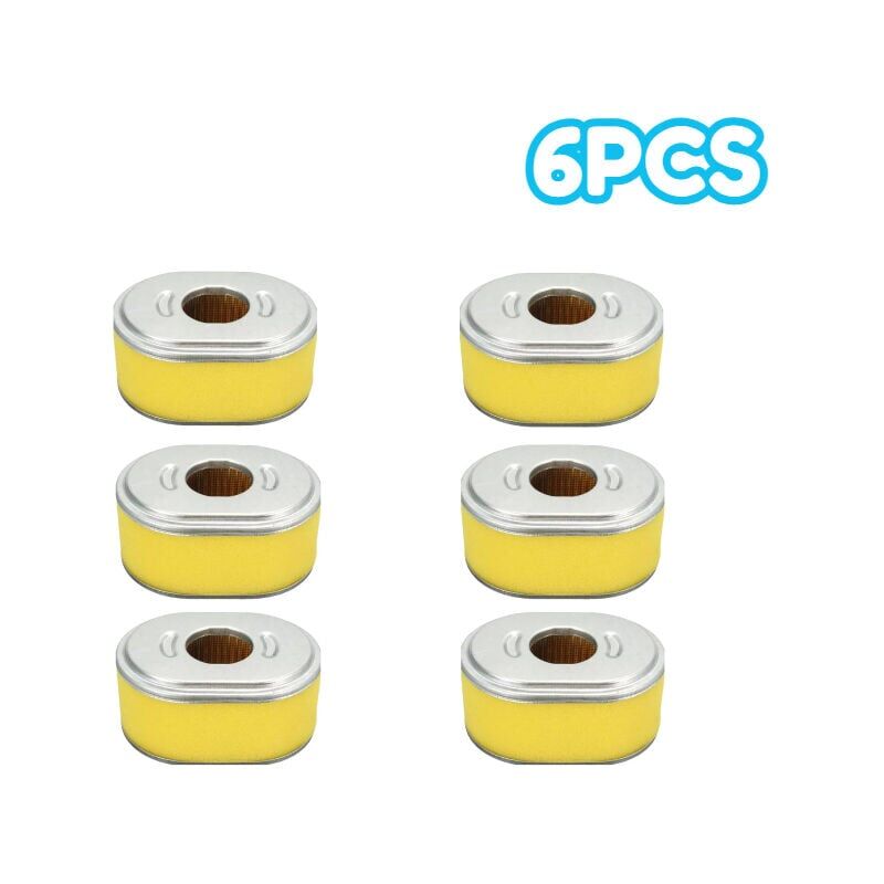 foto del prodotto filtre air en nid d abeille de remplacement pour moteur de tondeuse gazon honda gx140 gx160 gx200 5,5 hp 6,5 hp paquet de 6 