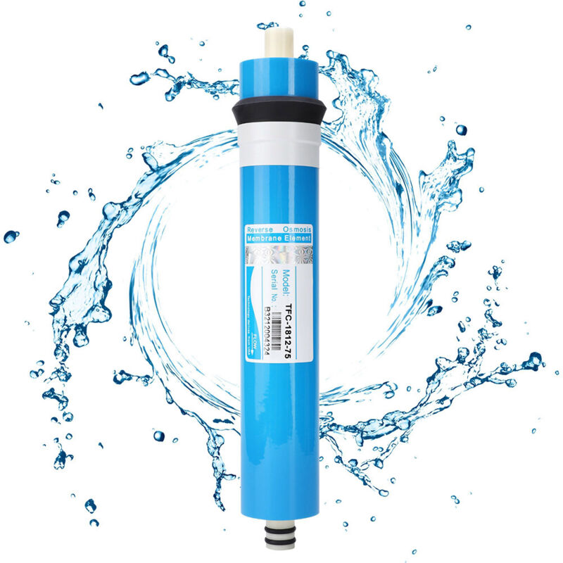 foto del prodotto filtre à membrane d'osmose inverse domestique 50/75/100 gpd filtre pour système d'eau ro (75 gpd)