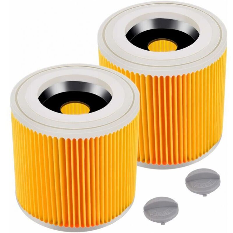foto del prodotto filtri a cartuccia per k rcher wd3 premium, wd2, wd3, wd3p, mv2, mv3 filtro wd3 filtro di ricambio per aspirapolvere k rcher 6.414 552.0 64145520