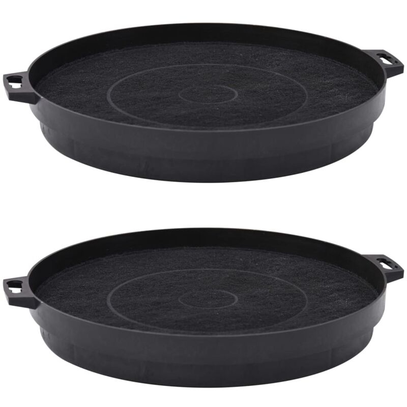 foto del prodotto filtri al carbone per cappa da cucina 2 pz 210 mm