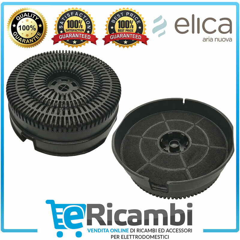 foto del prodotto filtri carbone cappa bosch elica whirlpool 143x50mm mod.58 30301020 kit0161393 elica cfc0038000