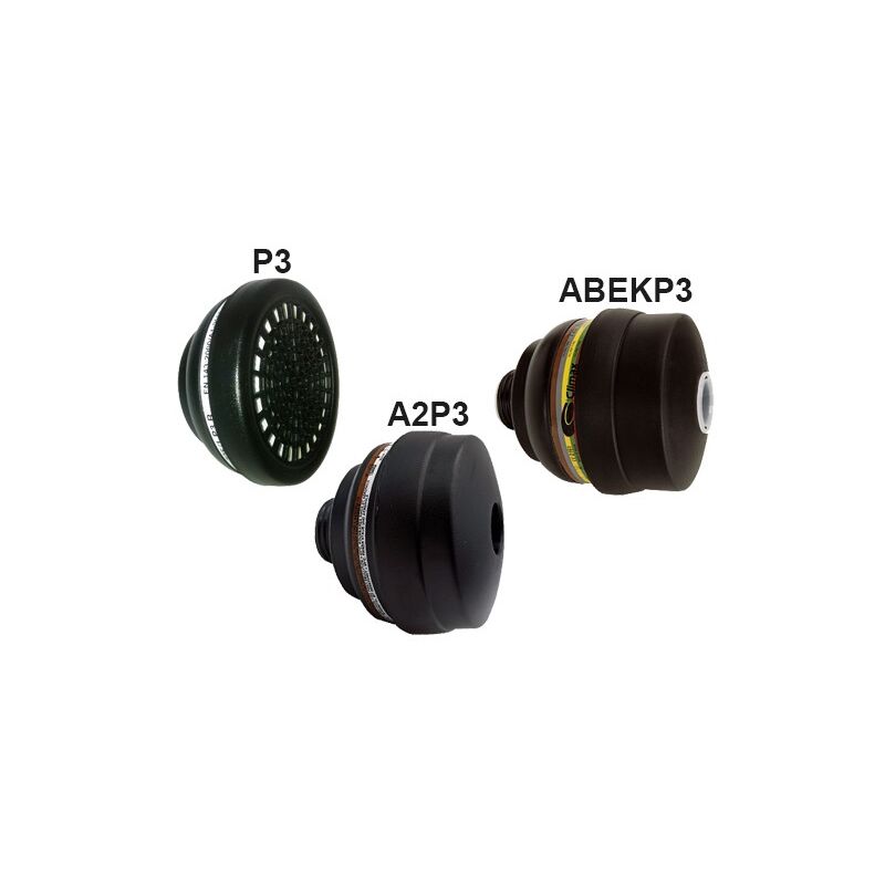foto del prodotto filtri climax per maschera pieno facciale 731c p3 a2p3 abekp3 